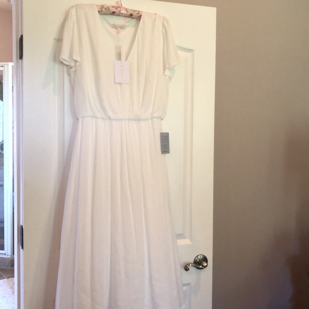 White Breezy dress